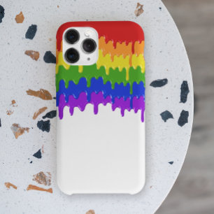 Rainbow Slime Paint Drips Colourful iPhone 11 Pro Max Case