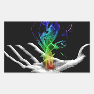 Rainbow Smoke Sticker