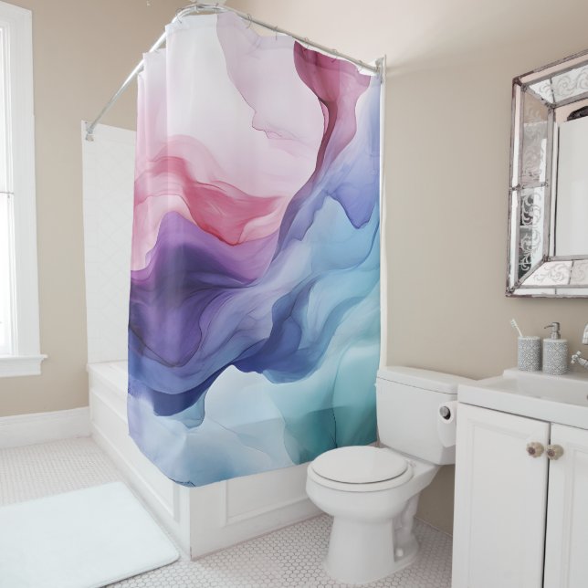 Rainbow smoke swirl pattern (In Situ)