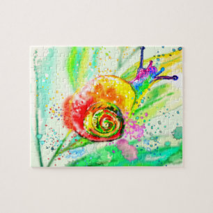 Rainbow Snail - Jigsaw Puzzle
