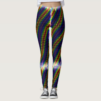Rainbow Snakeskin Leggings