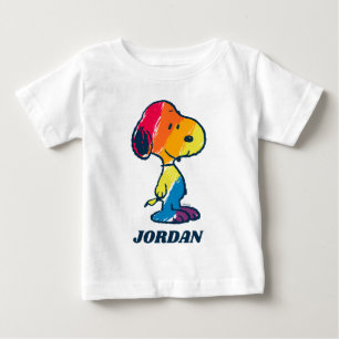 Rainbow Snoopy Baby T-Shirt