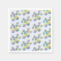 Rainbow Soap Bubbles Bubble Wand Summertime Fun