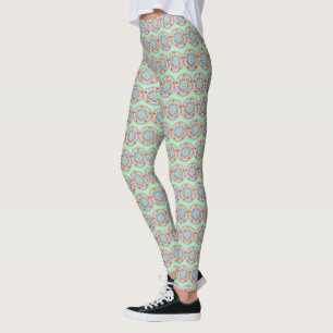 Rainbow Song Mandala Leggings
