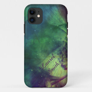 Rainbow Space Flower iPhone 5 case *Personalize*