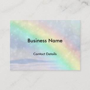 Rainbow Sparkle appointment card