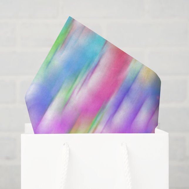 Rainbow sparkle bubbles tissue paper (Gift Bag)