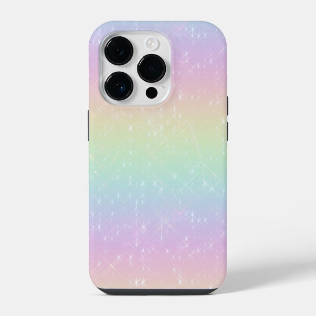 Rainbow Sparkles Mobile Phone Case (Back)