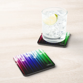 rainbow sparkling texture    coaster