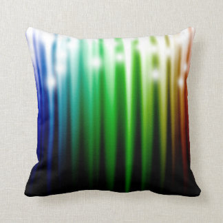rainbow sparkling texture   throw pillow