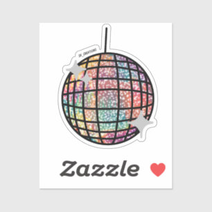 Rainbow Sparkly Disco Ball