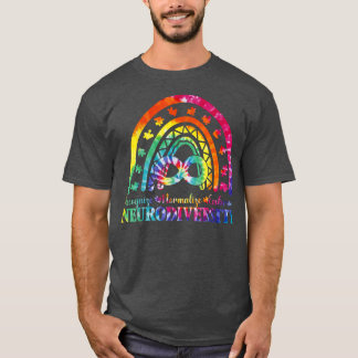 Rainbow Spectrum ASD ADHD Neurodiversity Autism Aw T-Shirt