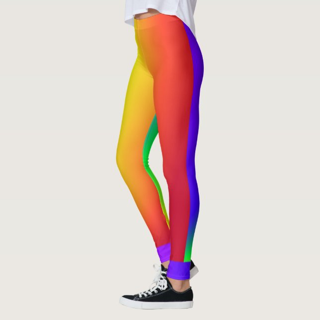 Rainbow Spectrum Leggings (Left)