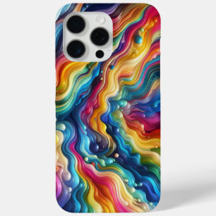 Rainbow Spectrum, rainbow camo, multi-coloured iPhone 15 Pro Max Case