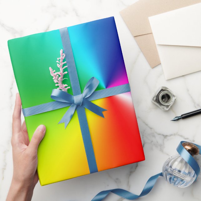 Rainbow Spectrum  Wrapping Paper (Gifting)