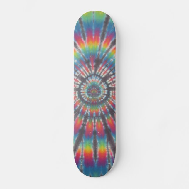 Rainbow Spider Skateboard (Recto)
