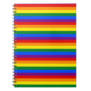 rainbow Spiral Photo Notebook