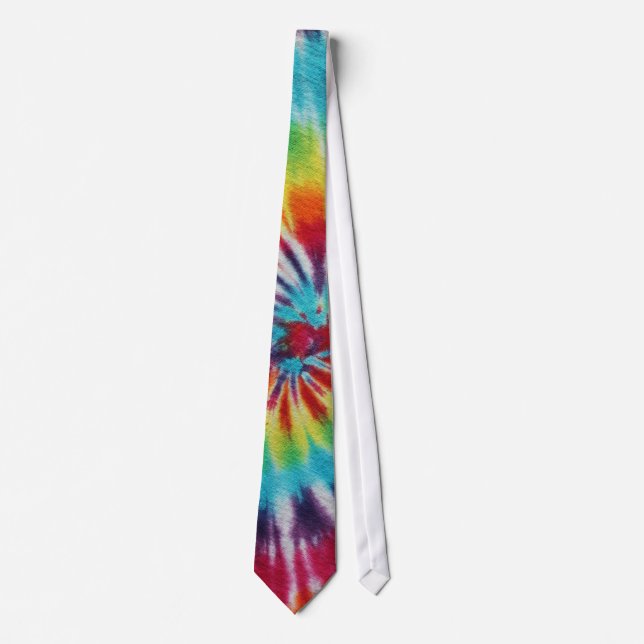 Rainbow Spiral Tie (Front)