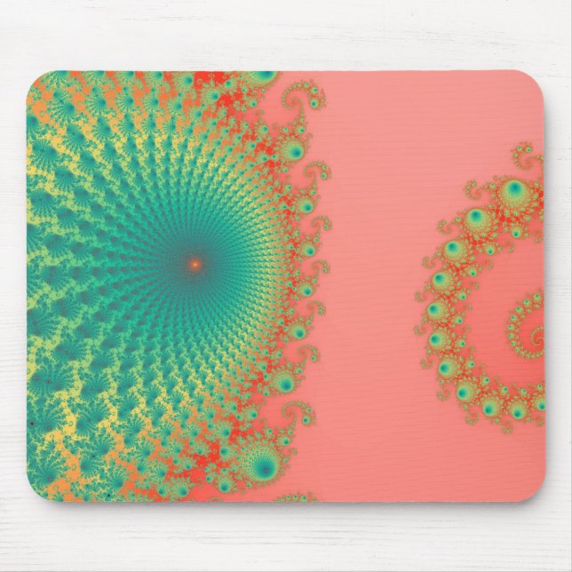 Rainbow Spirole Mousepad (Front)