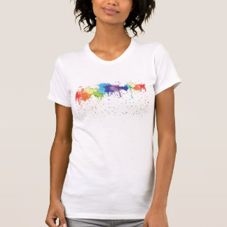 Rainbow Splatter T-Shirt