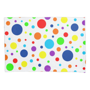 Rainbow Spots Pillowcase