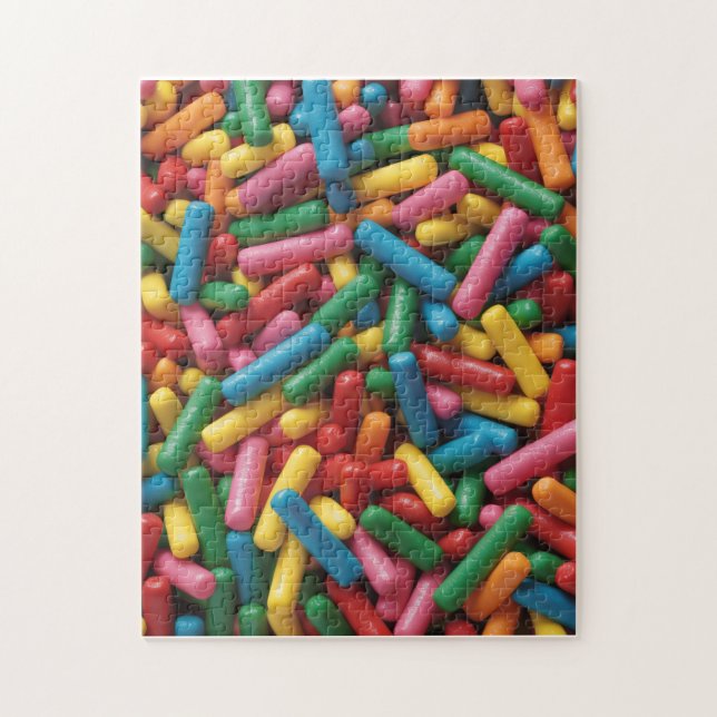 Rainbow Sprinkle Jigsaw Puzzle (Vertical)