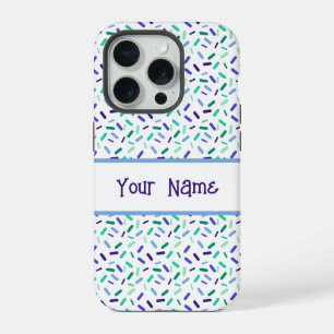 Rainbow Sprinkles Gay Men's Pride Flag iPhone 15 Pro Case