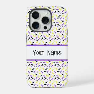 Rainbow Sprinkles Nonbinary Pride Flag iPhone 15 Pro Case