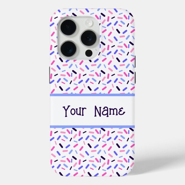 Rainbow Sprinkles Omnisexual Pride Flag Case-Mate iPhone Case (Back)