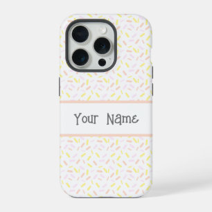 Rainbow Sprinkles Pangender Pride Flag iPhone 15 Pro Case