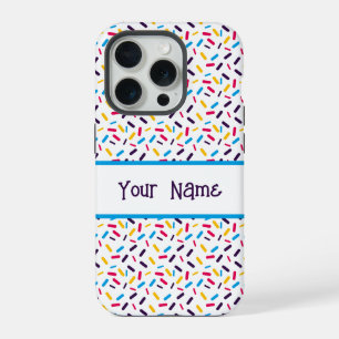 Rainbow Sprinkles Polyamory Pride Flag iPhone 15 Pro Case