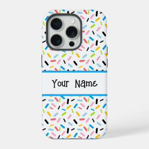 Rainbow Sprinkles Queer Pride Flag iPhone 15 Pro Case