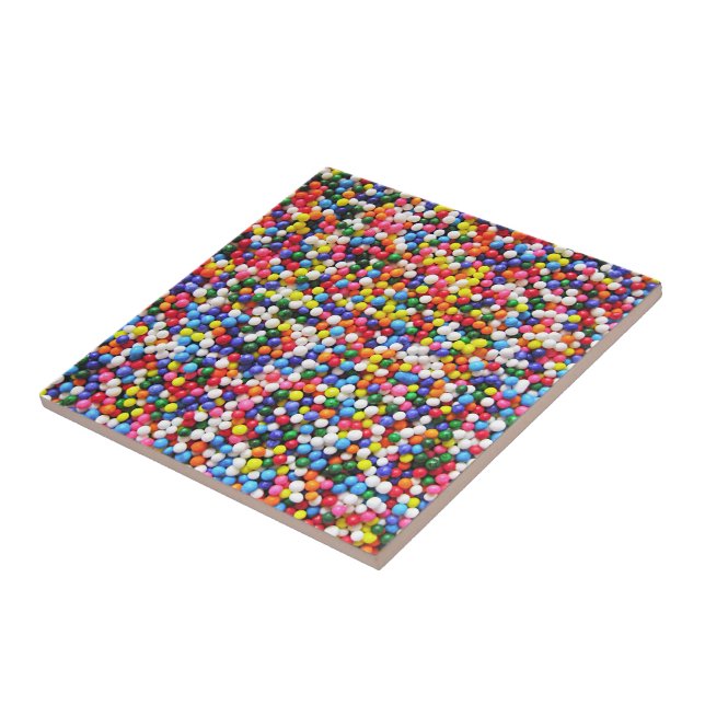 Rainbow sprinkles tile (Side)