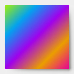 Rainbow Square Envelope