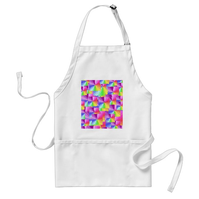 Rainbow Squares Standard Apron (Front)