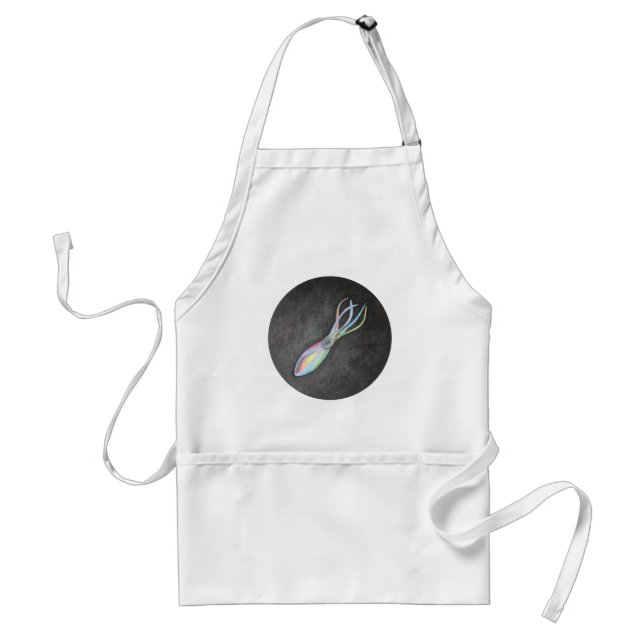Rainbow Squid Apron (Front)