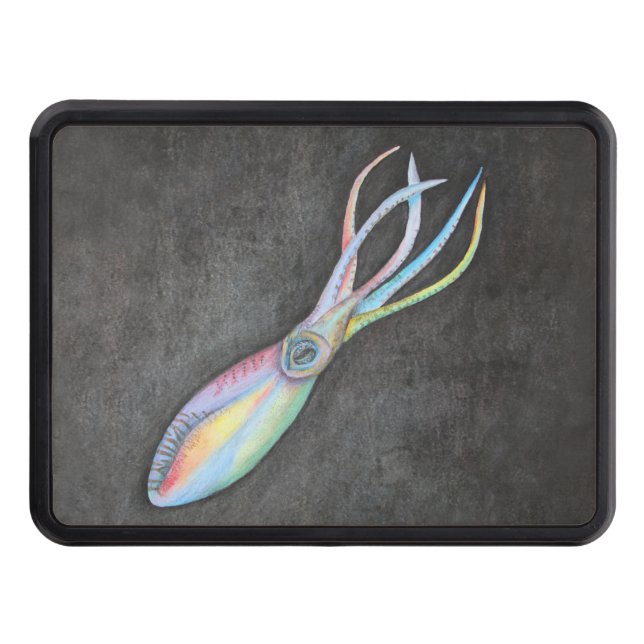 Rainbow Squid Hitch Cover (Front)