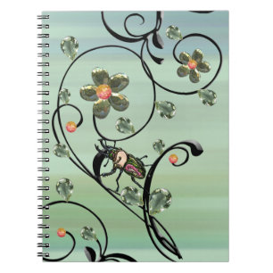 Rainbow Stag Beetle Notebook