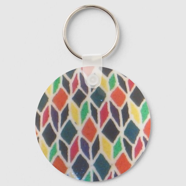 Rainbow Star Keychain (Front)