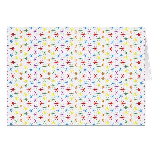 Rainbow Stars (Front Horizontal)