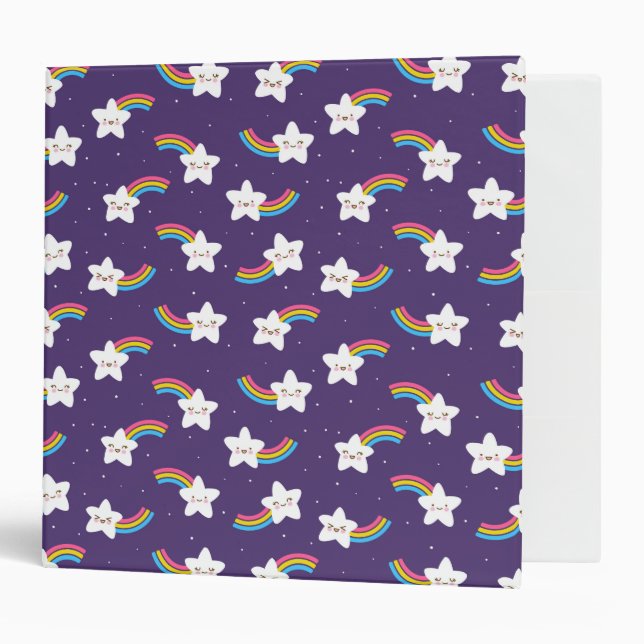 Rainbow Stars Binder (Front/Inside)