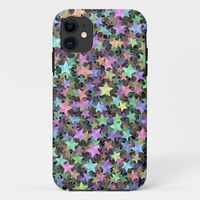 Rainbow Stars Case-Mate iPhone Case (Back)