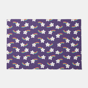 Rainbow Stars Doormat