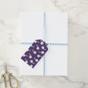 Rainbow Stars Gift Tags