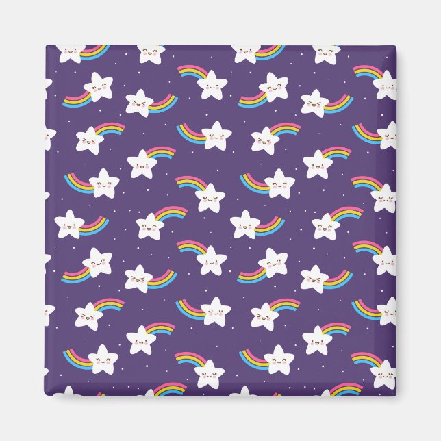 Rainbow Stars Magnet (Front)