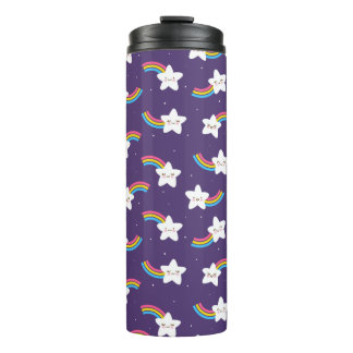 Rainbow Stars Thermal Tumbler