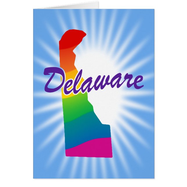 Rainbow State Of Delaware (Front)