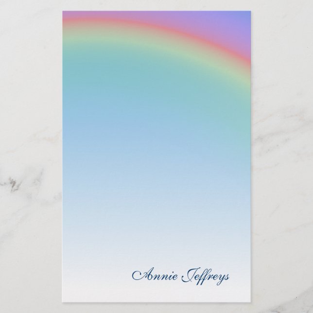 Rainbow Stationery (Front)