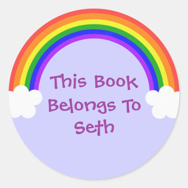 Rainbow Stickers (Front)