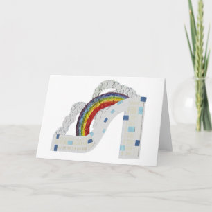 Rainbow Stiletto Greeting Card